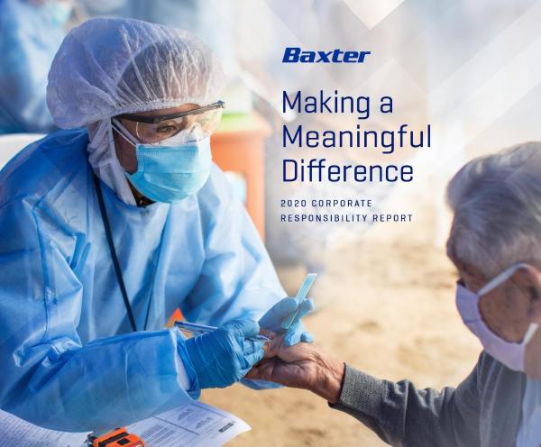 A healthcare provider in personal protective equipment examines a patient